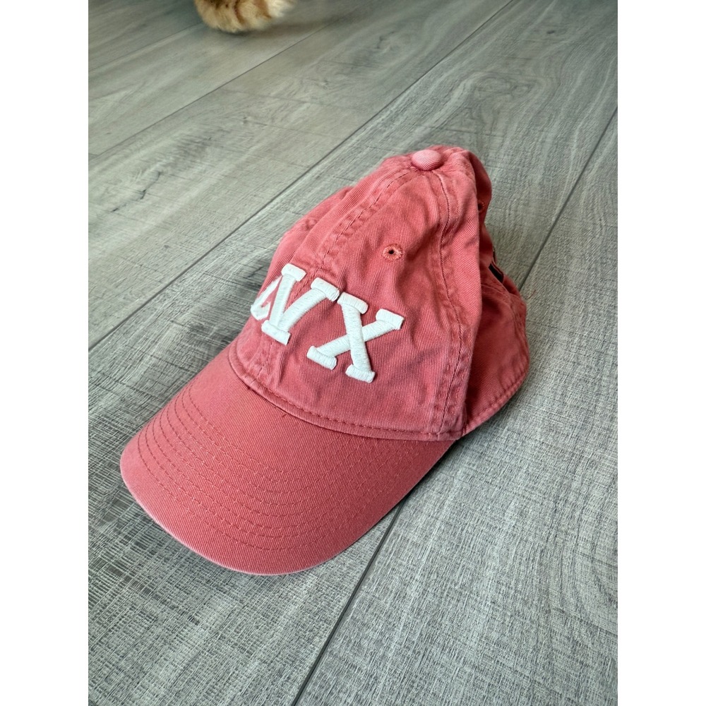 Legacy 92 CVX Embroidered Baseball Cap Coral Pink Adjustable Hat - Picture 2 of 6